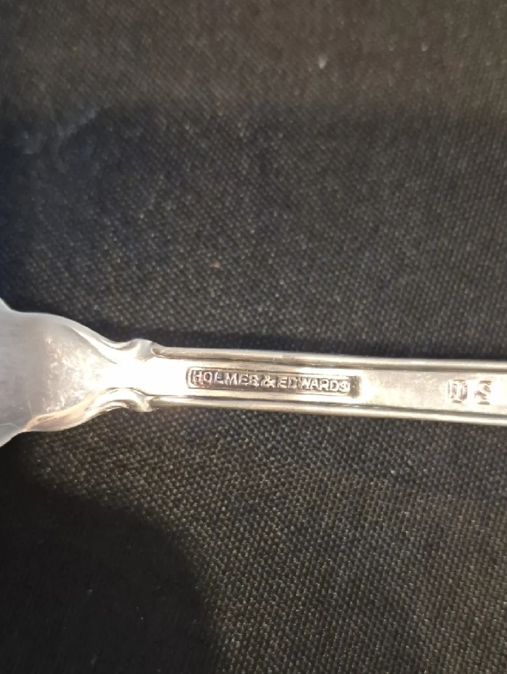 Holmer And Edwards Deep Silver Plated Orleans Set Of 3 Serving Pieces